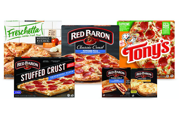 Assortment of RED BARON®, TONY'S® and FRESCHETTA® offerings